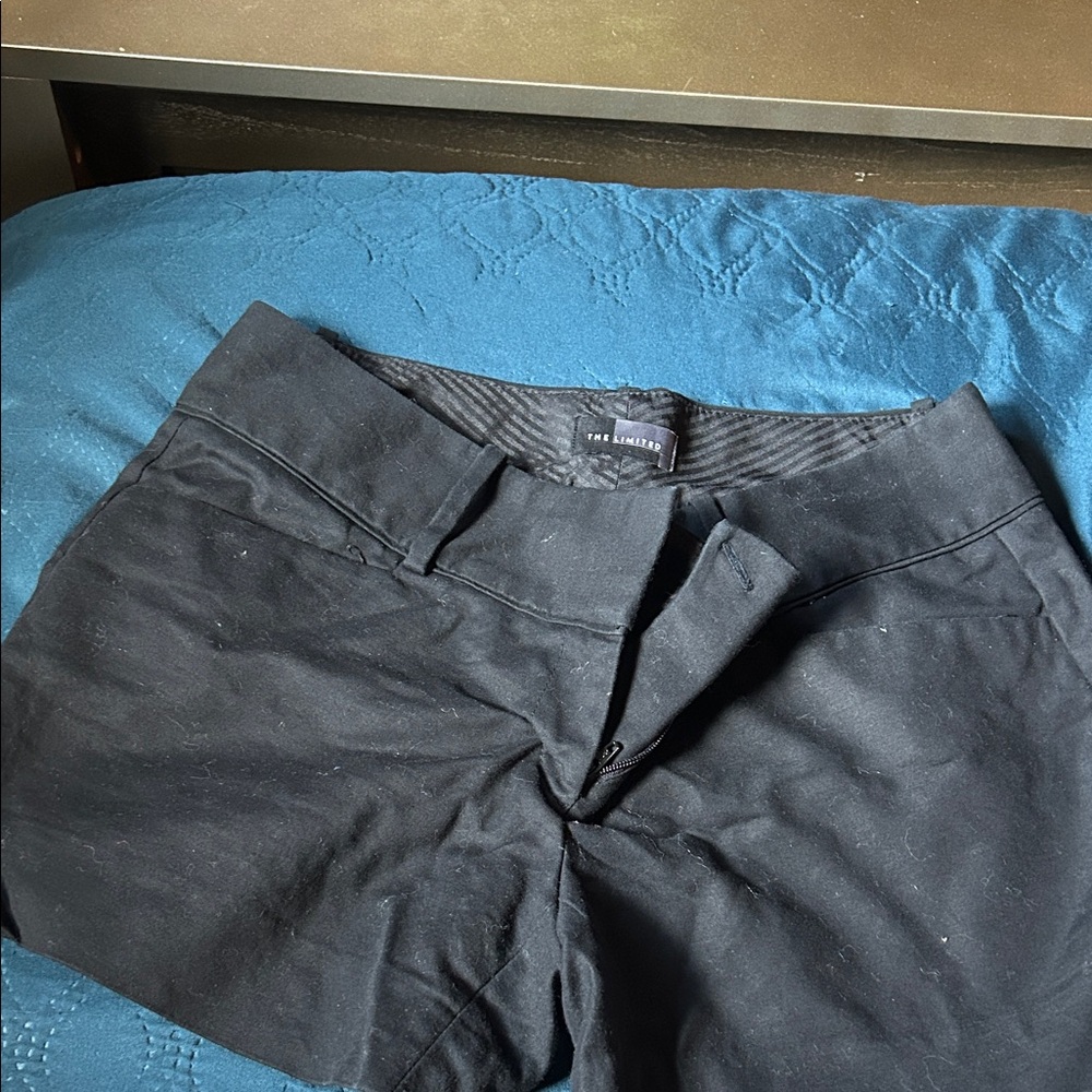 The Limited Black Tailored Dress Shorts